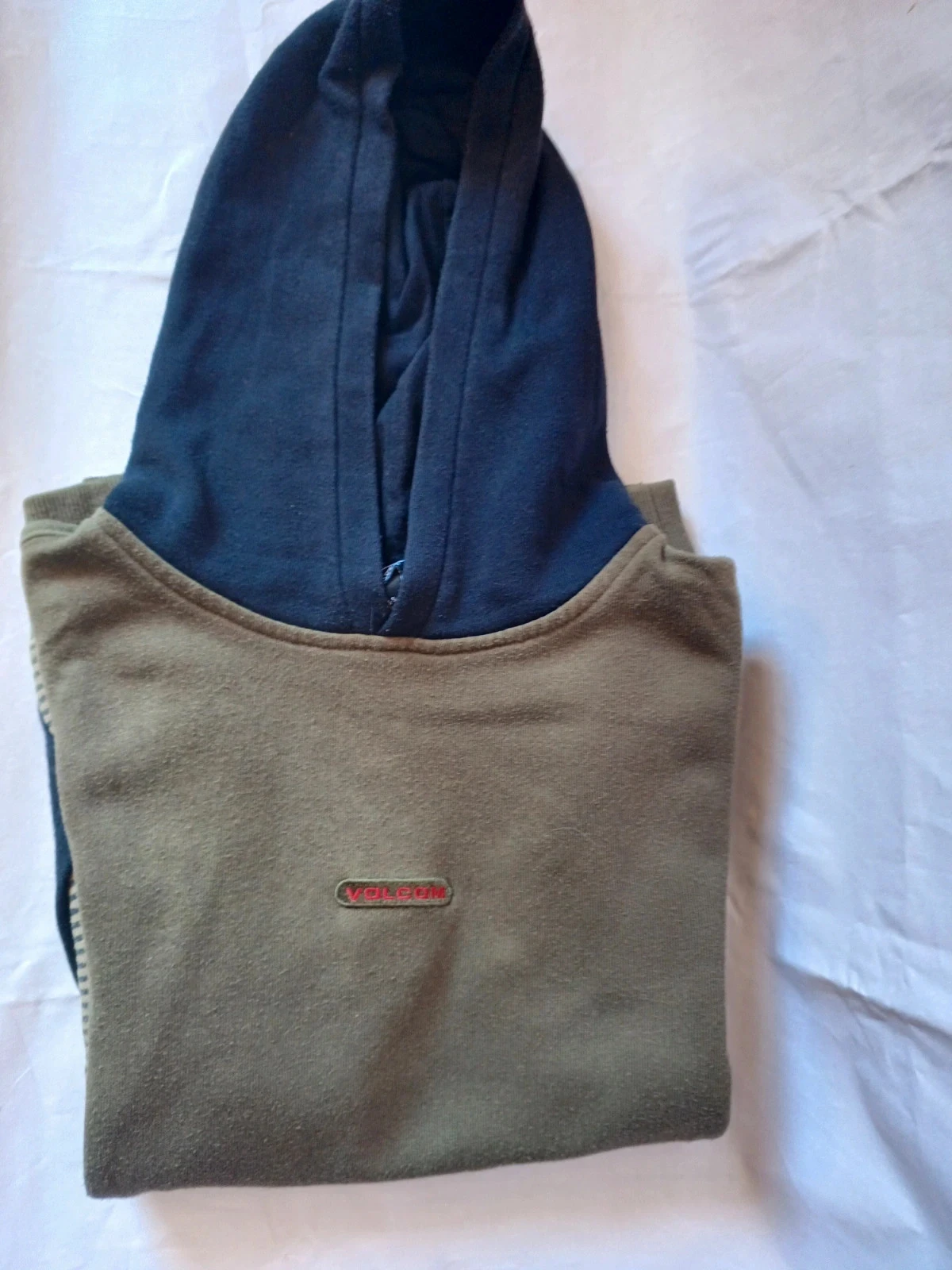 Sudadera con capucha caqui de Volcom para niños de 8 años – photo 13